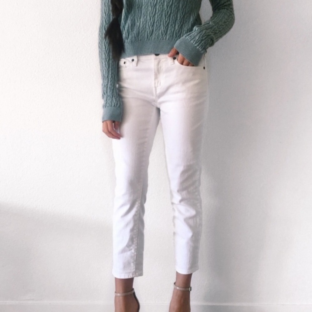 J crew cropped stretch jeans